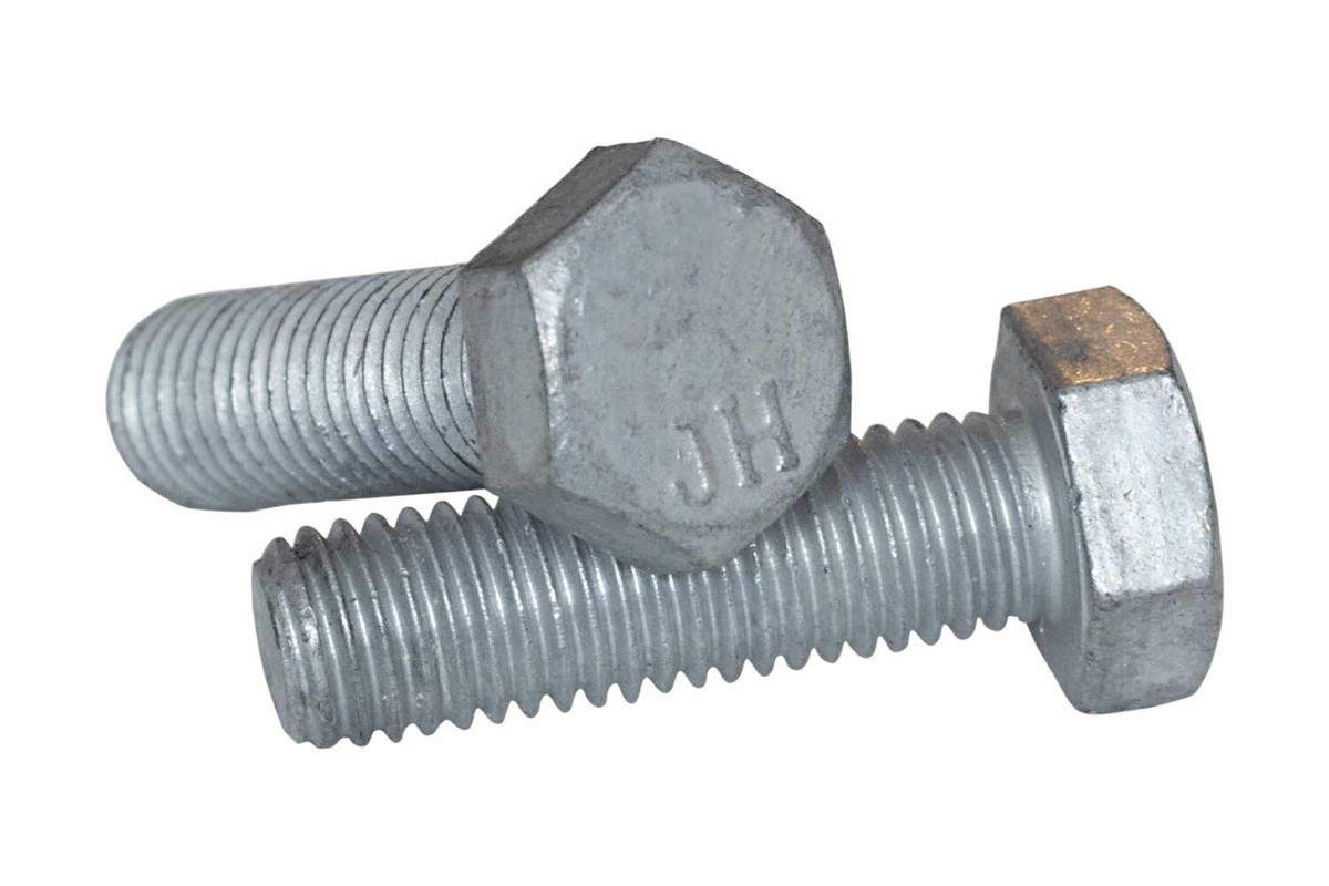 Болт шестигранний M30x160 8.8 цинк